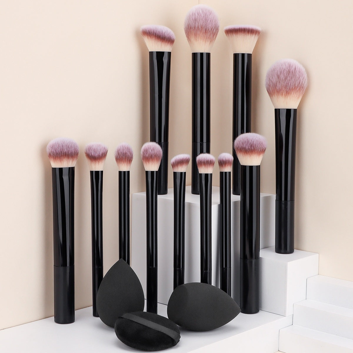 12 makeup brushes 8 makeup brushes 7 long tube makeup suit single brush powder brush eyebrow brush eye shadow brush