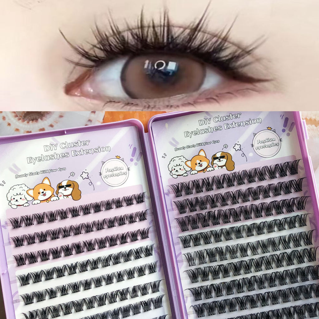 Cluster eyelashes