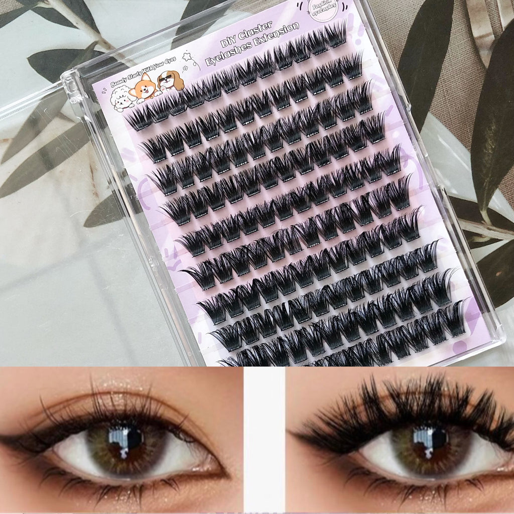 Cluster eyelashes- individuals
