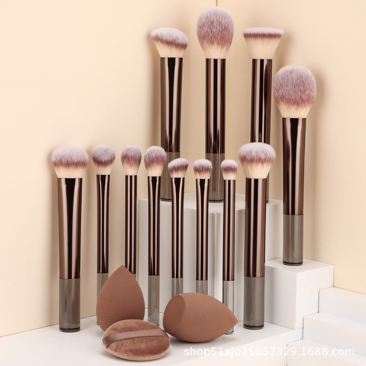 12 makeup brushes 8 makeup brushes 7 long tube makeup suit single brush powder brush eyebrow brush eye shadow brush