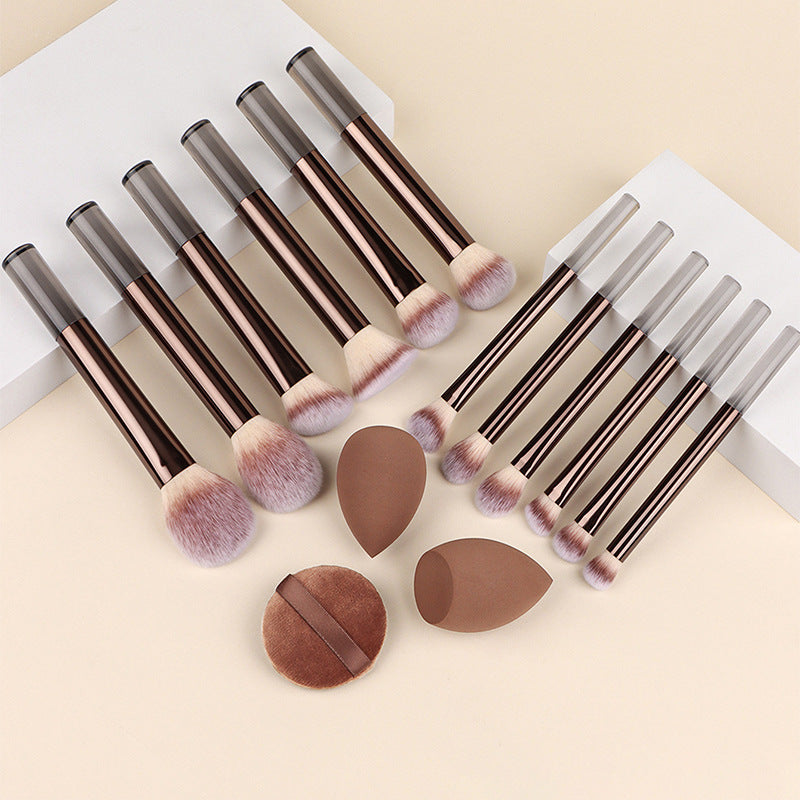 12 makeup brushes 8 makeup brushes 7 long tube makeup suit single brush powder brush eyebrow brush eye shadow brush