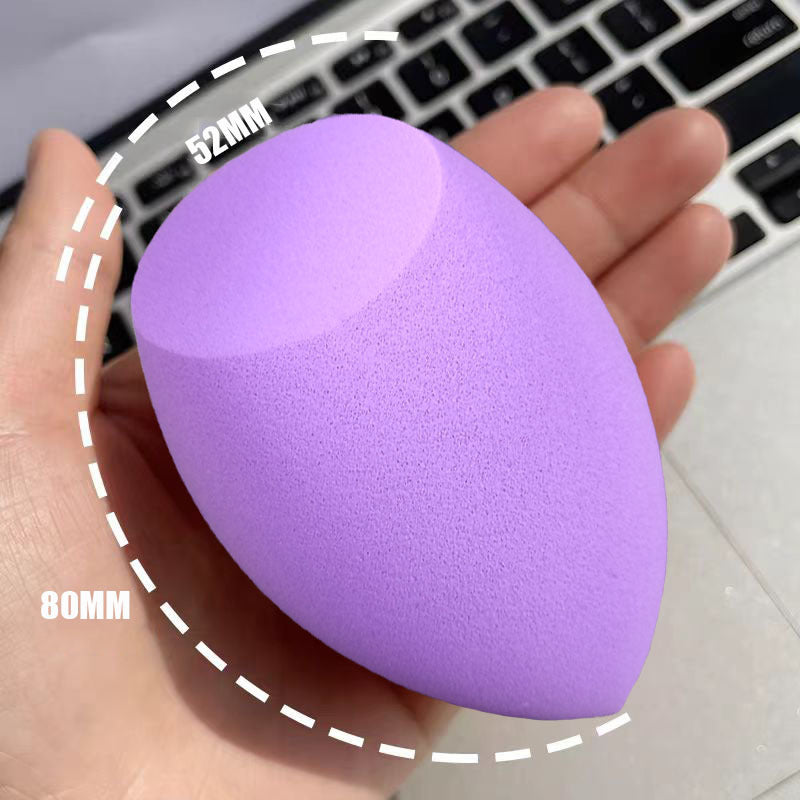 Jumbo Beveled Beauty Blender Large Makeup Sponge Dual-Use for Wet and Dry, Expands with Water, Makeup Sponge for Foundation Liquid Makeup