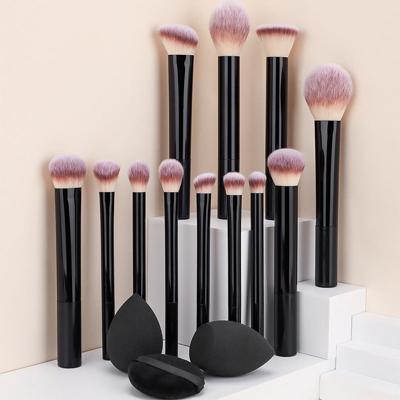 12 makeup brushes 8 makeup brushes 7 long tube makeup suit single brush powder brush eyebrow brush eye shadow brush