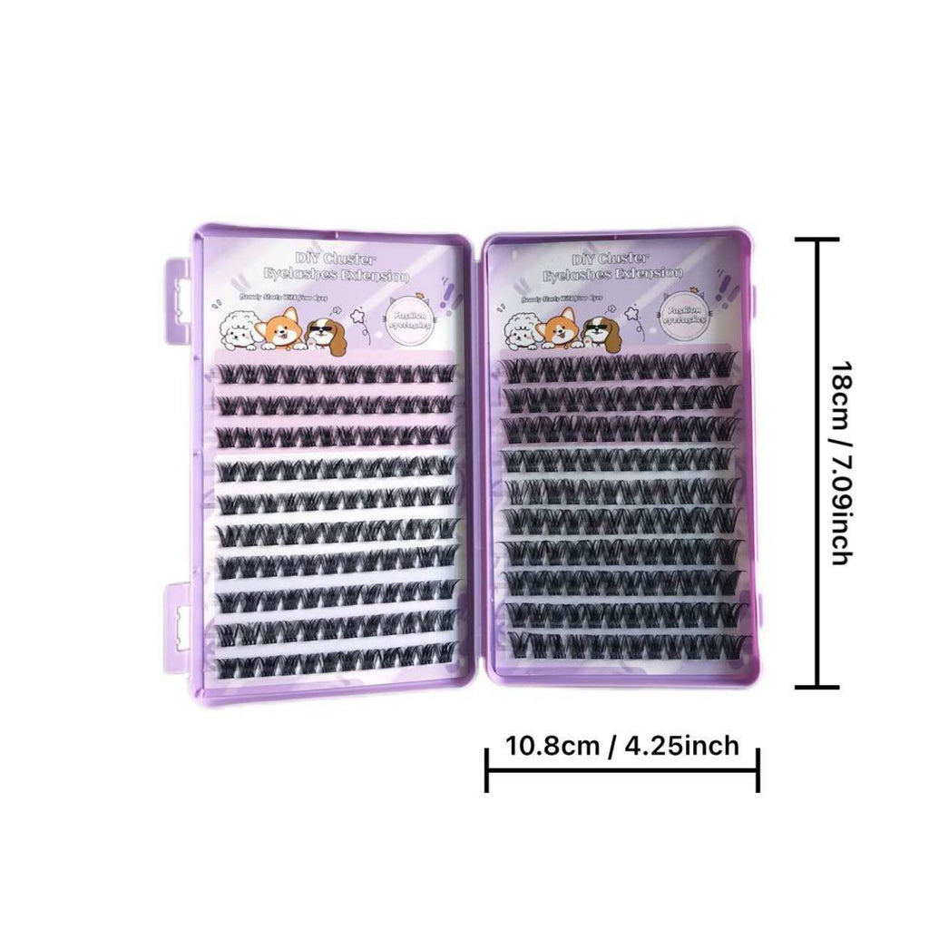 Cluster eyelashes