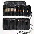 24-Piece Makeup Brush Set, Animal Hair