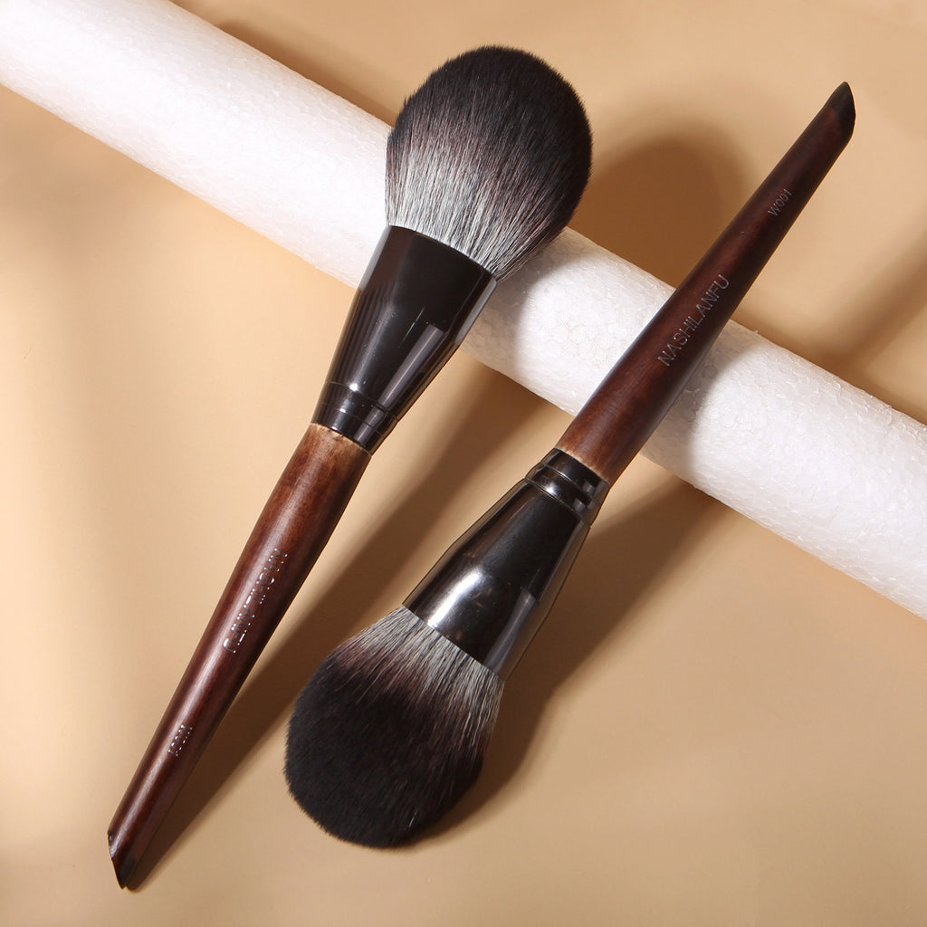 100% human hair makeup brush