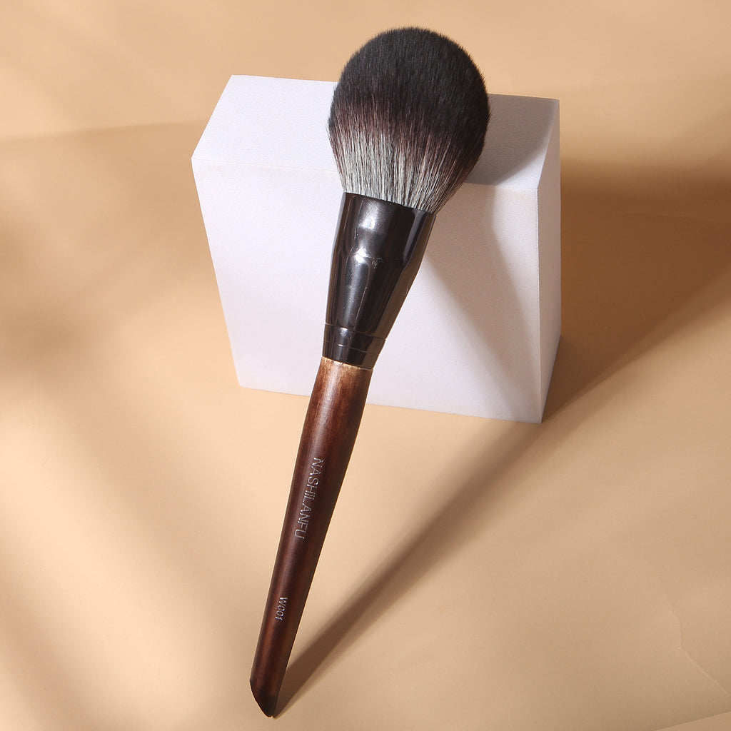100% human hair makeup brush