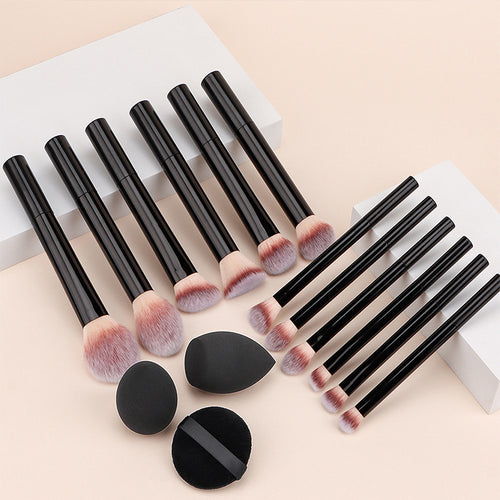 12 makeup brushes 8 makeup brushes 7 long tube makeup suit single brush powder brush eyebrow brush eye shadow brush