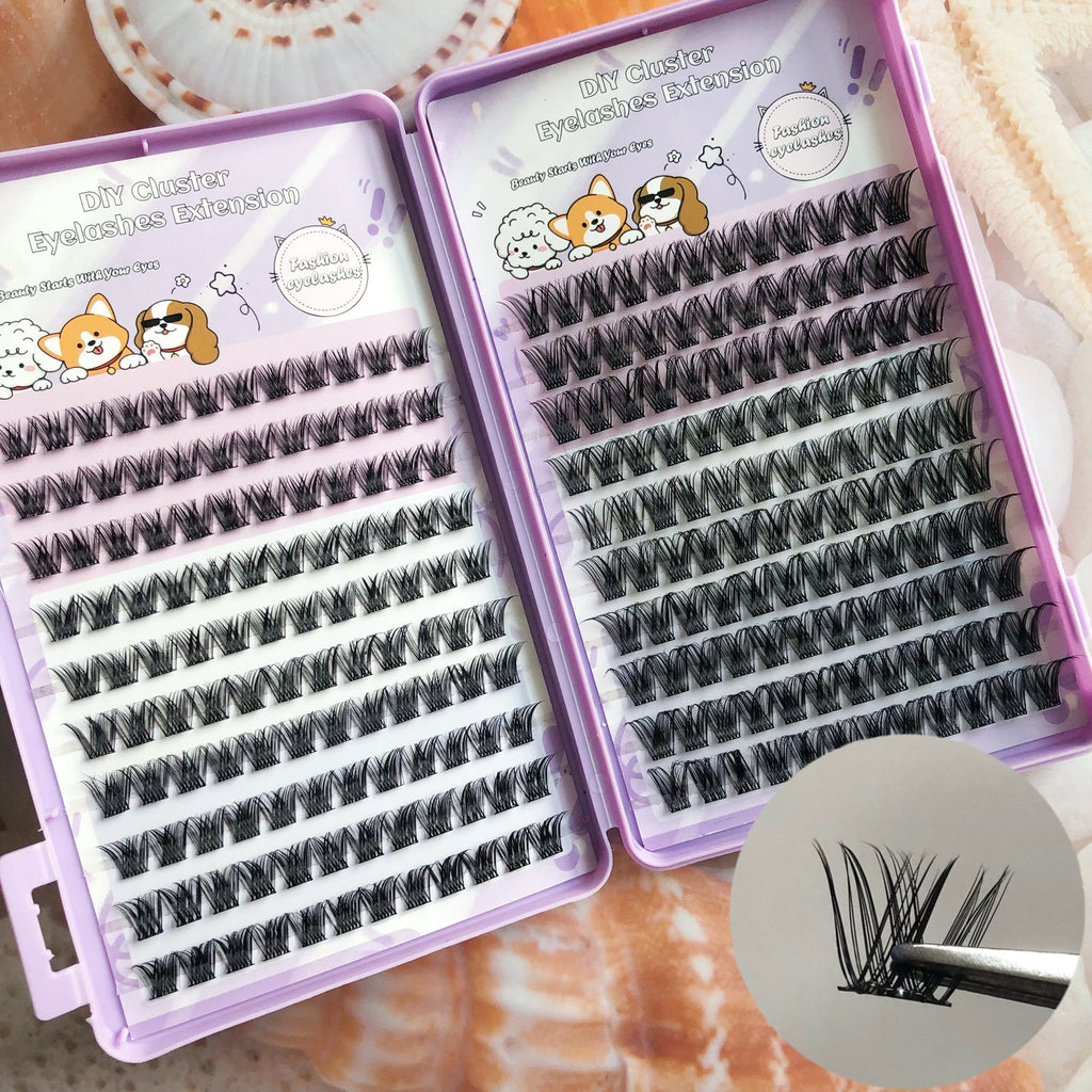 Cluster eyelashes